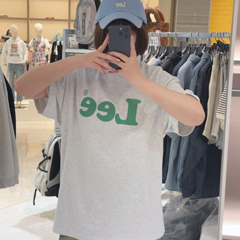 韓國 Lee Vintage Logo T-Shirt【LE049】