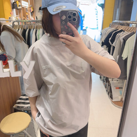 韓國 Wacky Willy Waki Typo Synthetic Fiber Short Sleeve T-Shirt【WW207】