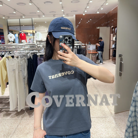 韓國 Covernat Women's Cooper Logo T-Shirt【CO171】