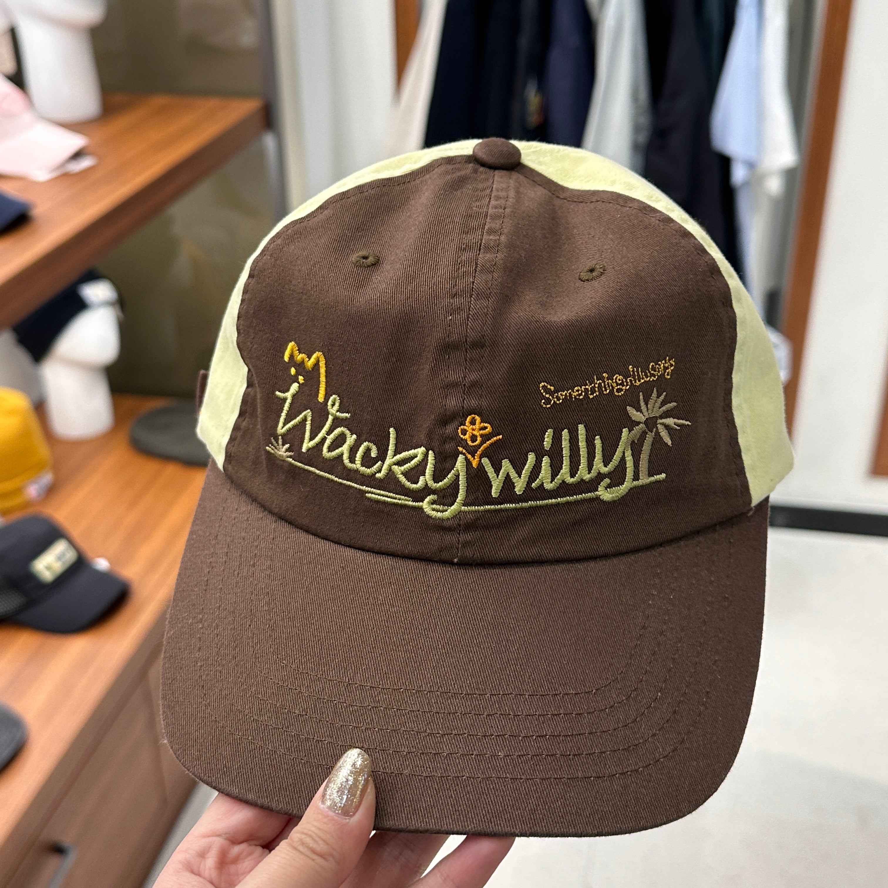 韓國 Wacky Willy Wakiwilli Palm Panel Cap 【WW089】