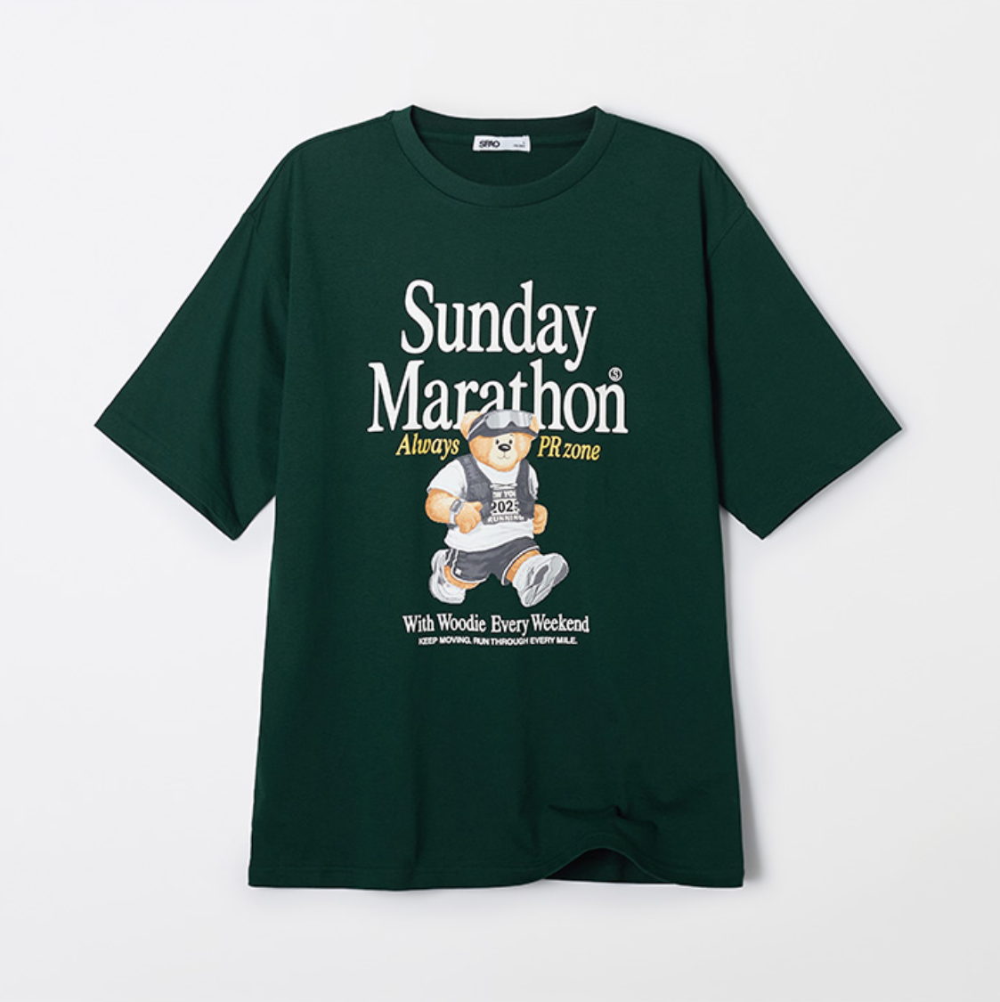 韓國 SPAO Running Heritage Short Sleeve T-Shirt【SP167】