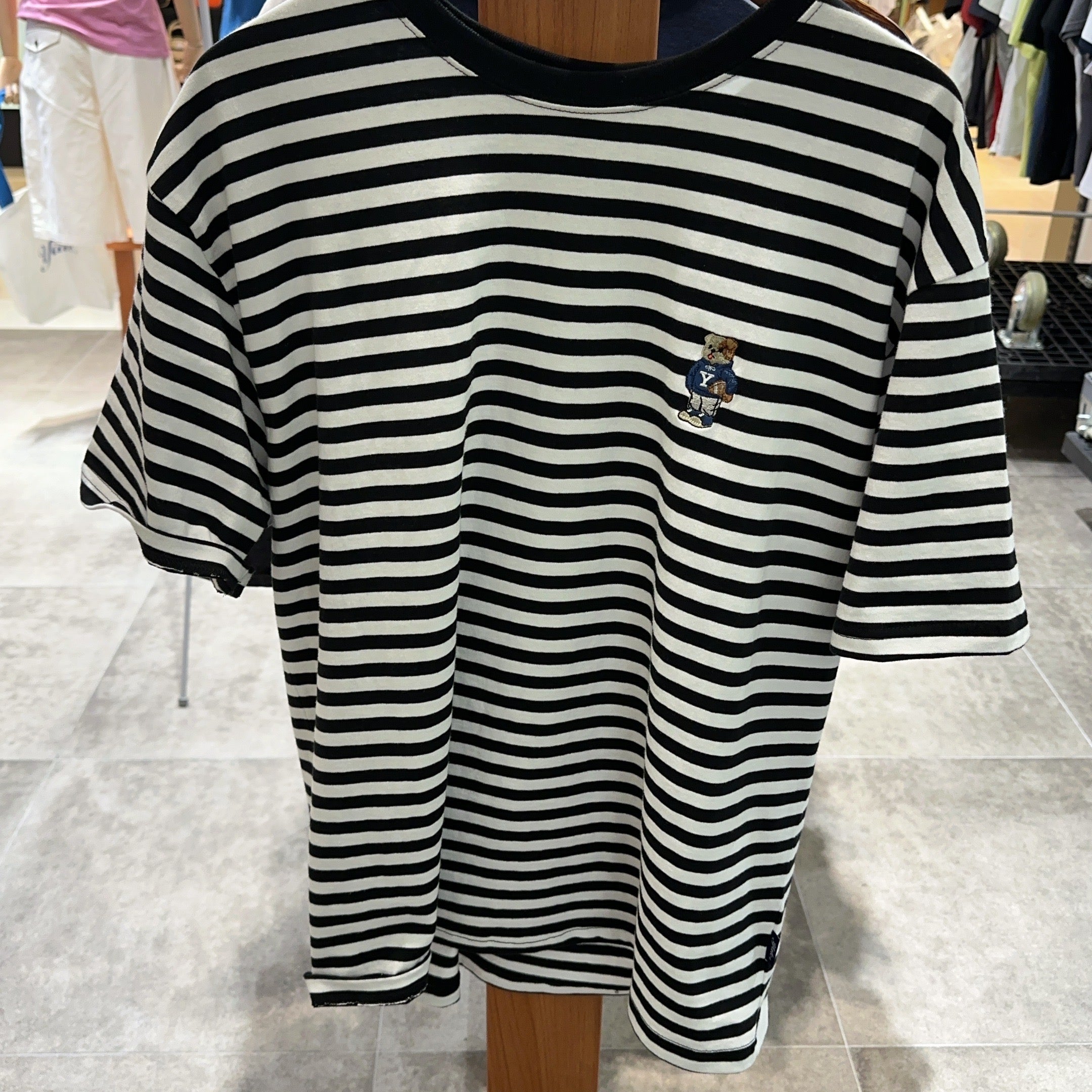 韓國 Yale 2 Pack Embroidered Dan T-Shirt【YA004】