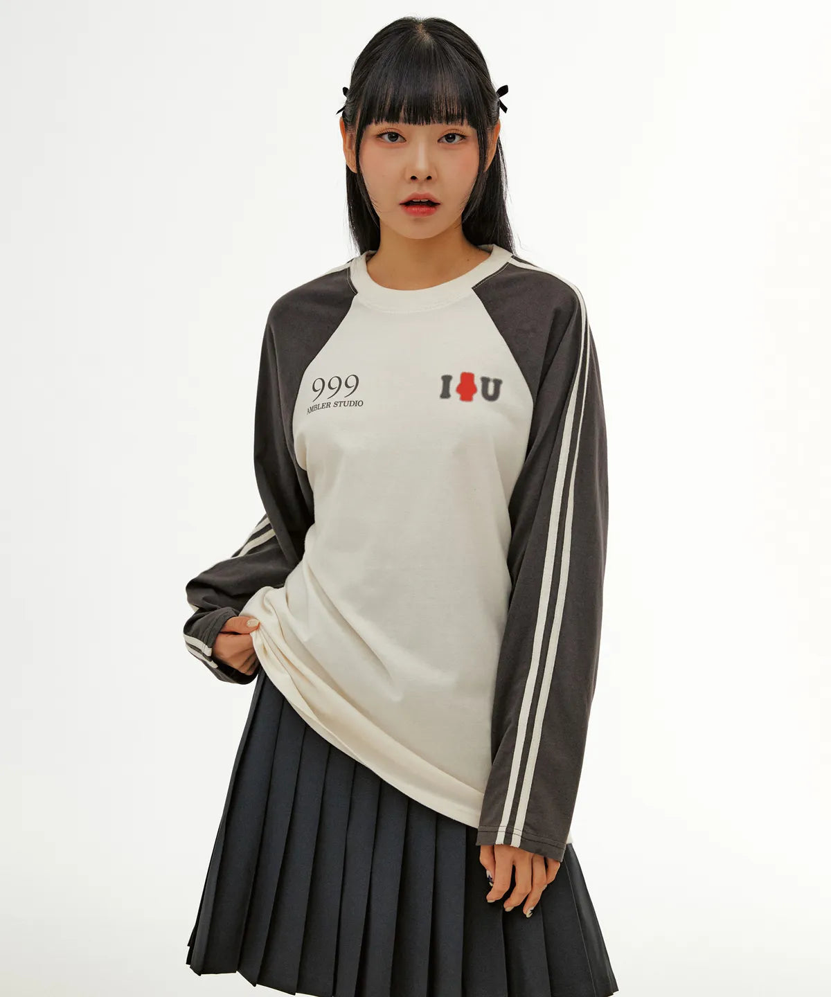 韓國 Ambler I-GomU Raglan Overfit Long Sleeve【AR058】