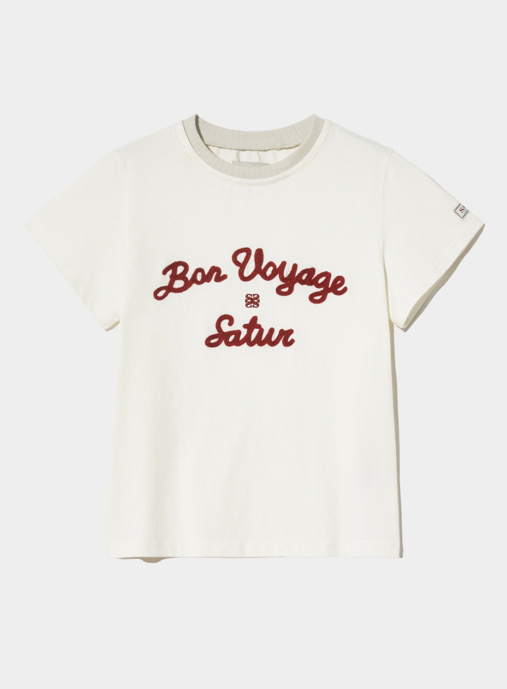 韓國 Satur (W) Satur Logo Voyage T-Shirt【SR008】