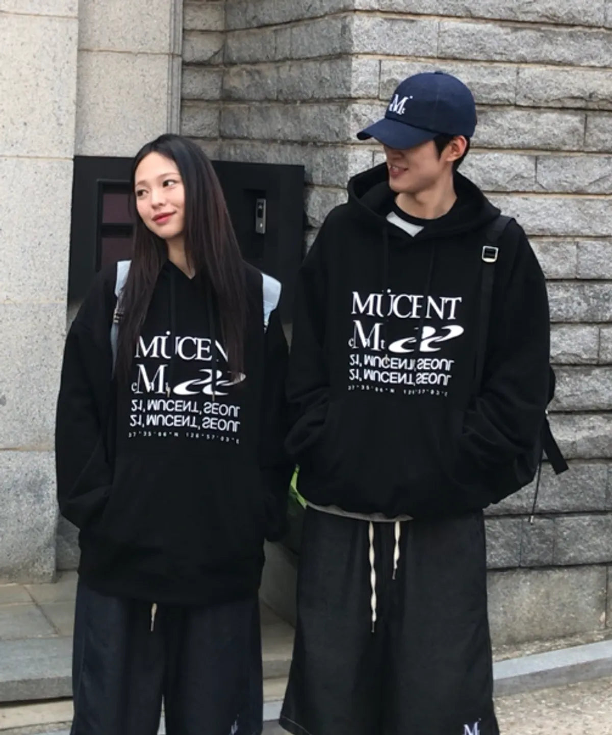 韓國 Mucent Essential Lettering Hood【MU207】