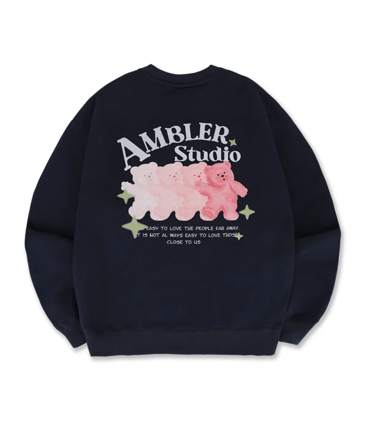 韓國 Ambler Approaching Love Bear Sweatshirt【AR064】