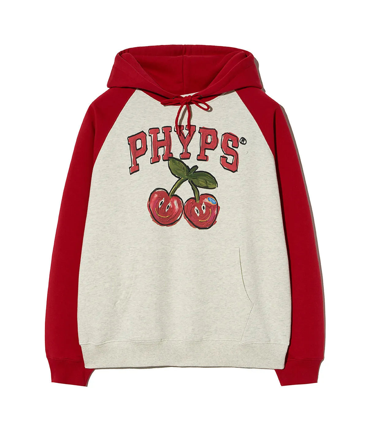韓國 Phyps Cherry Raglan Hoodie【PS001】