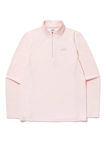 韓國 Eider Women's Textured Long Sleeve Zip-Up T-Shirt【ER144】