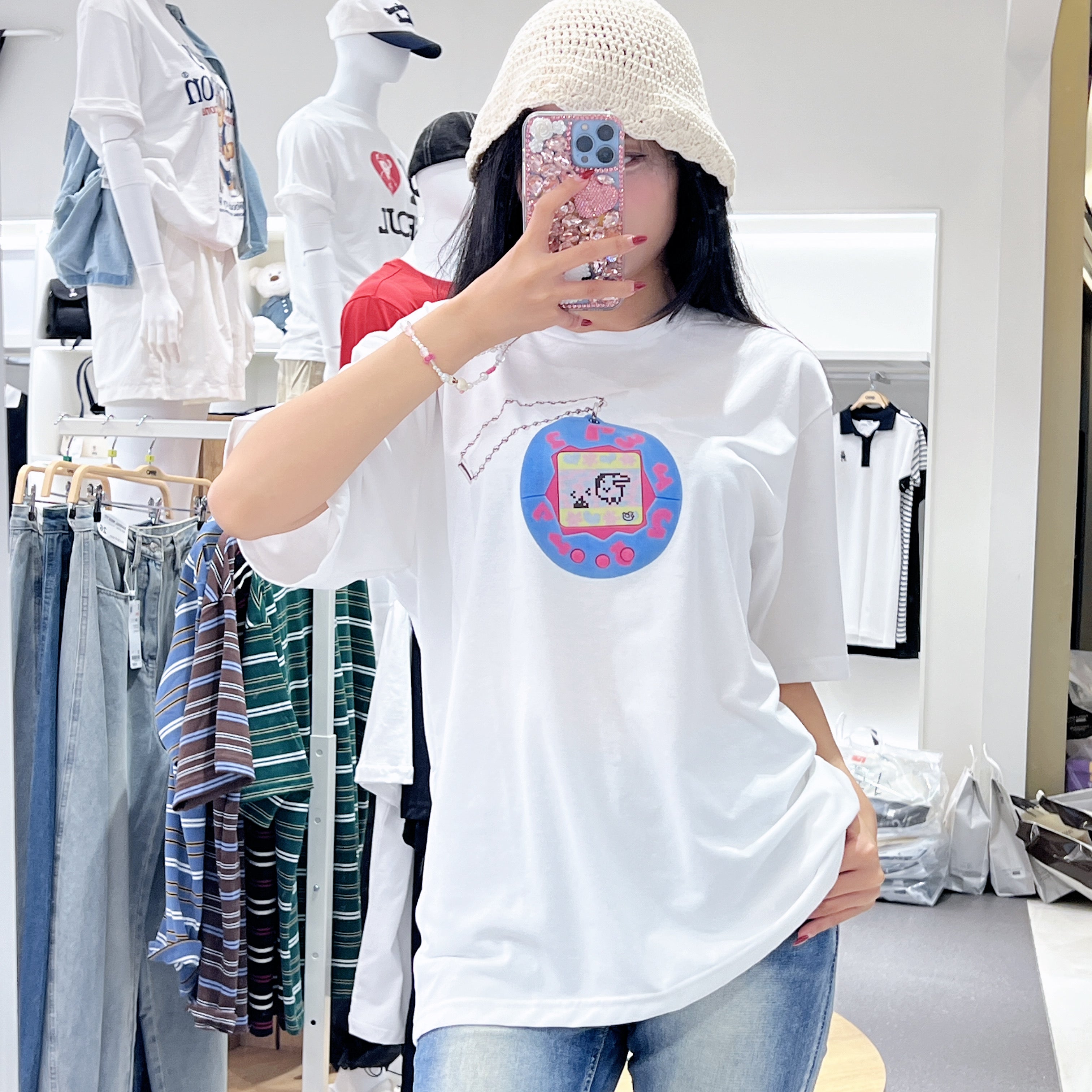 韓國 SPAO Short sleeve T-shirt【SP175】