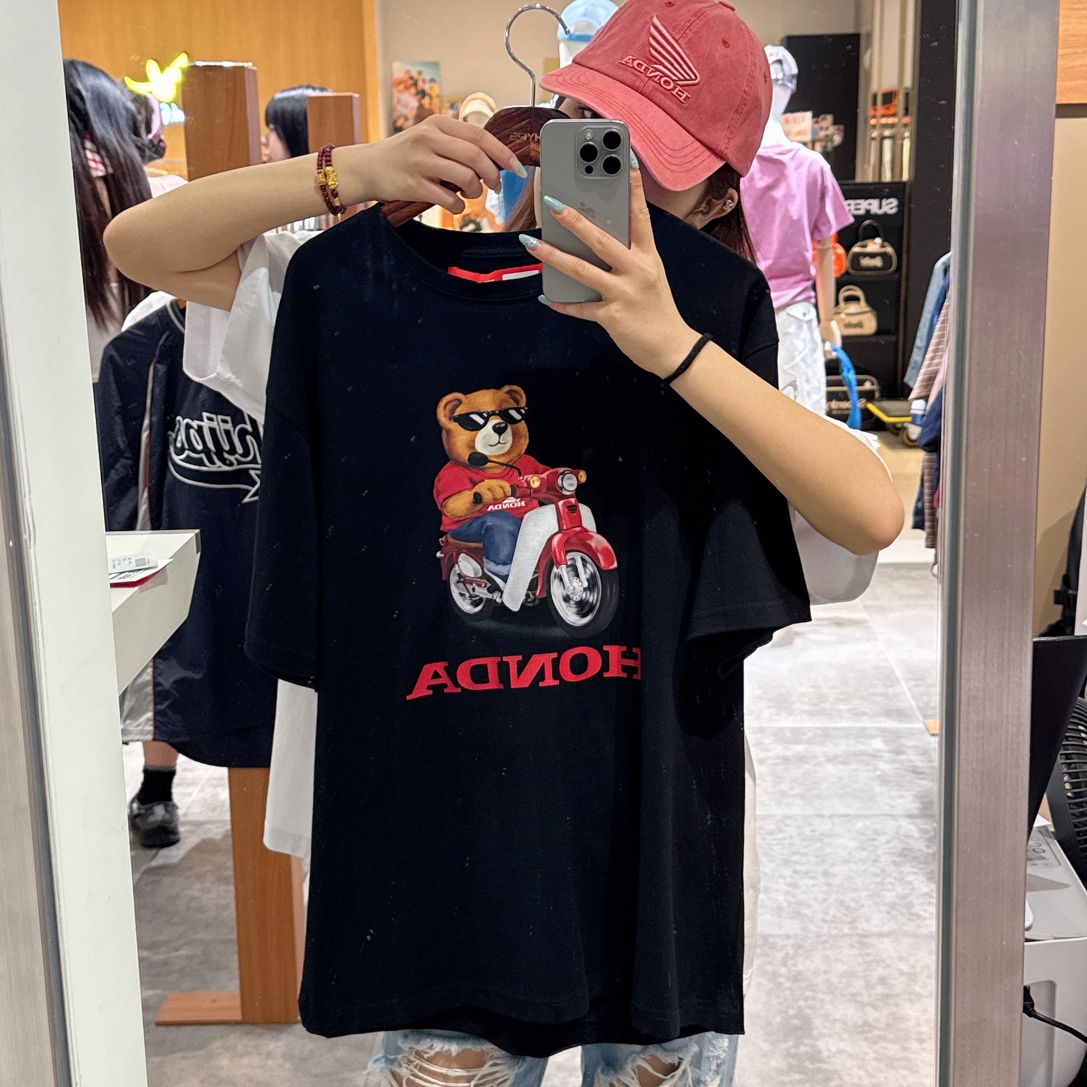 韓國 Honda Honda Bear T-shirt【HO002】