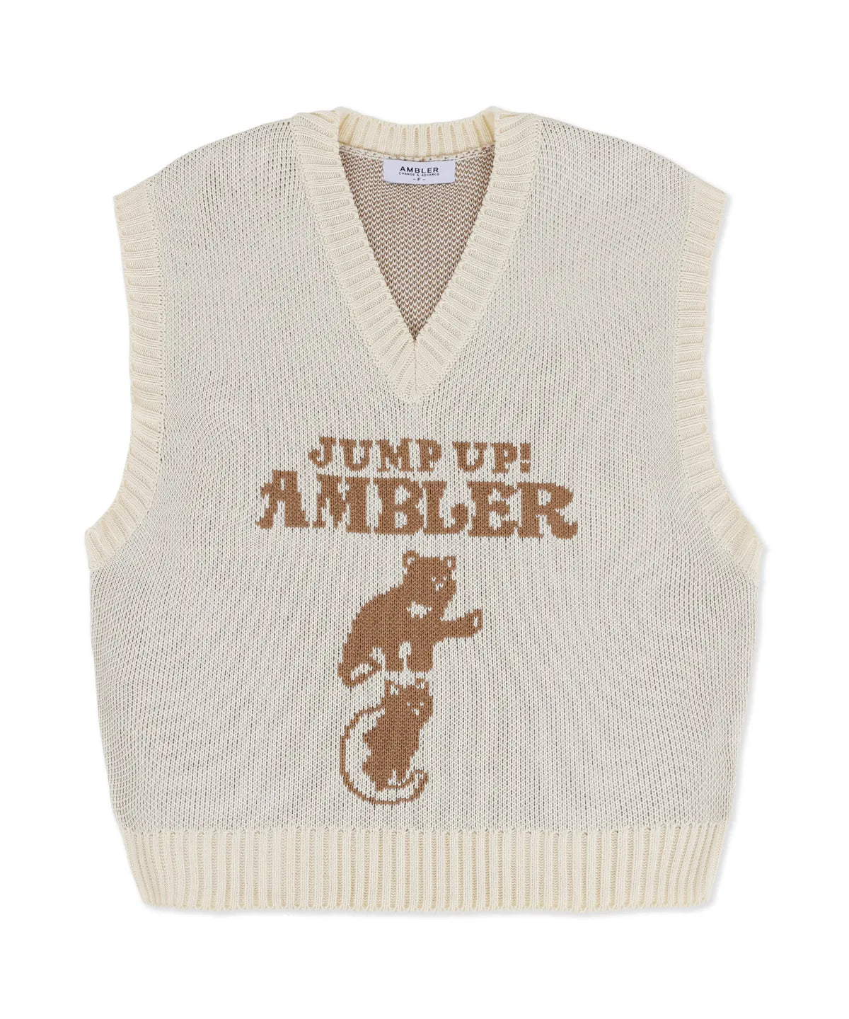韓國 Ambler Jump up, super star! Sweater Knit Vest【AR075】