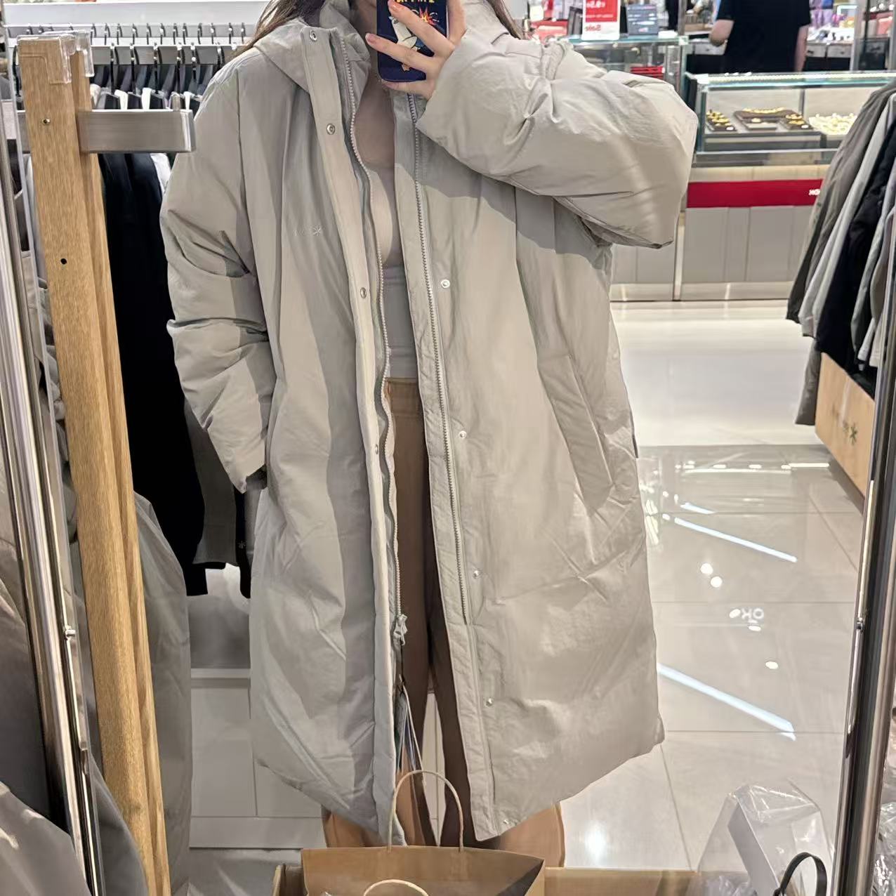 韓國 Snowpeak 男女同款 City Camper Long Down Jacket【SN062】