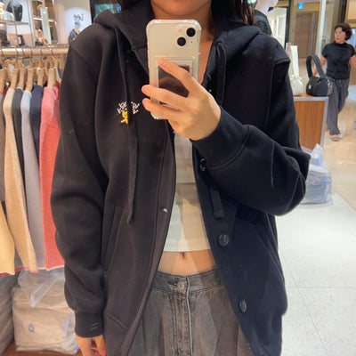 【現貨】韓國 Wacky Willy Hooded Button Cardigan【WW032】