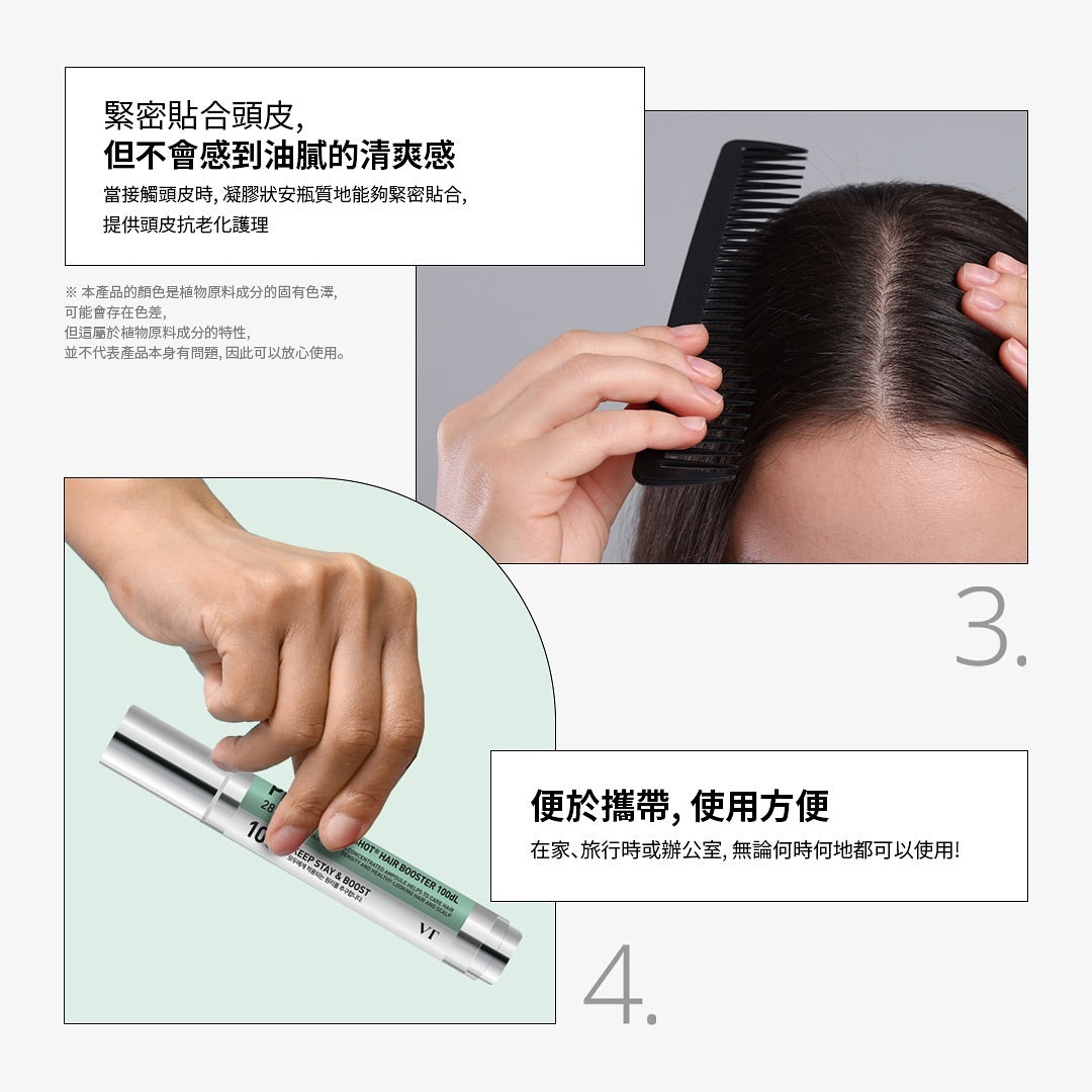 韓國 VT PDRN 頭皮微針護理安瓶 【KX155】