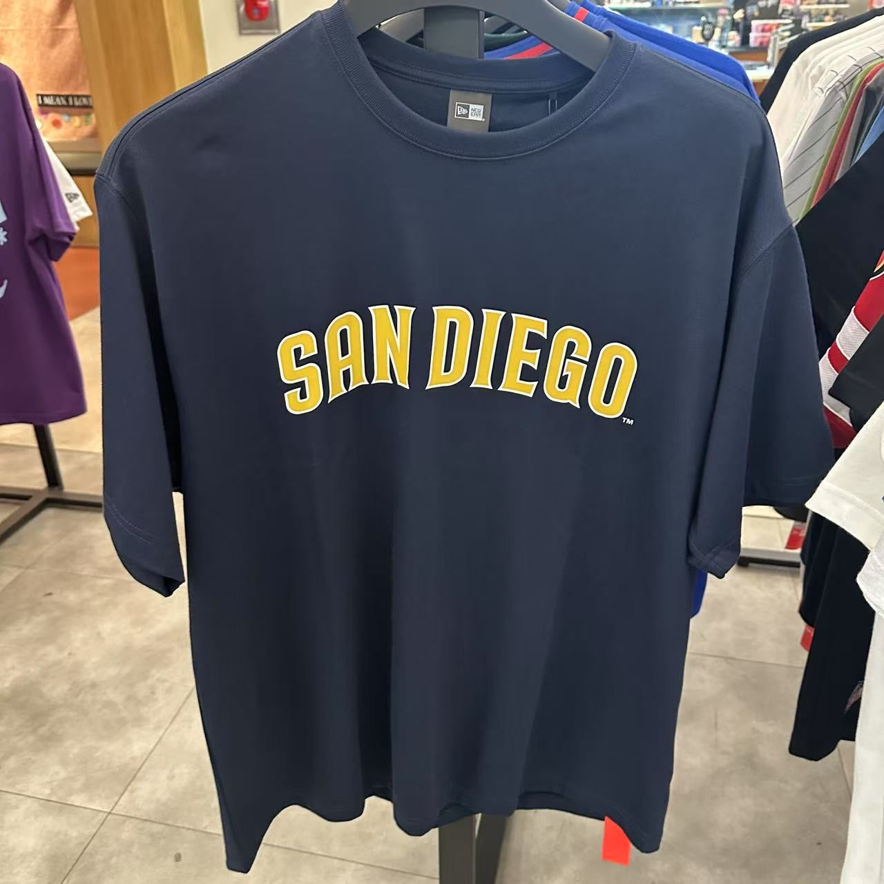 韓國 New Era MLB Chicago Cubs Lettering Logo T-Shirt【NE189】
