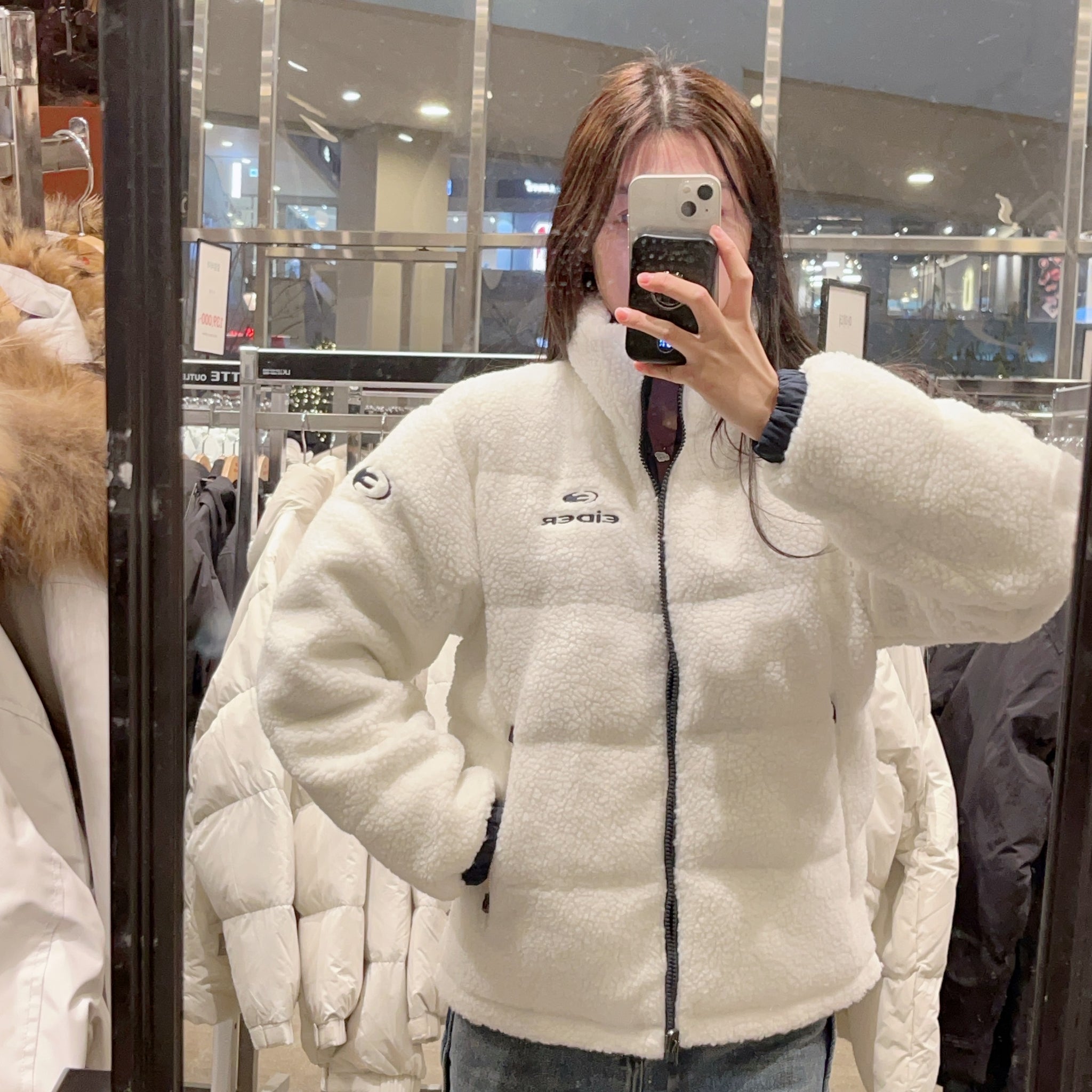 【現貨】韓國 Eider UNI Reversible Fleece Down Jacket【ER018】 - STT Mall HK 靚太網購