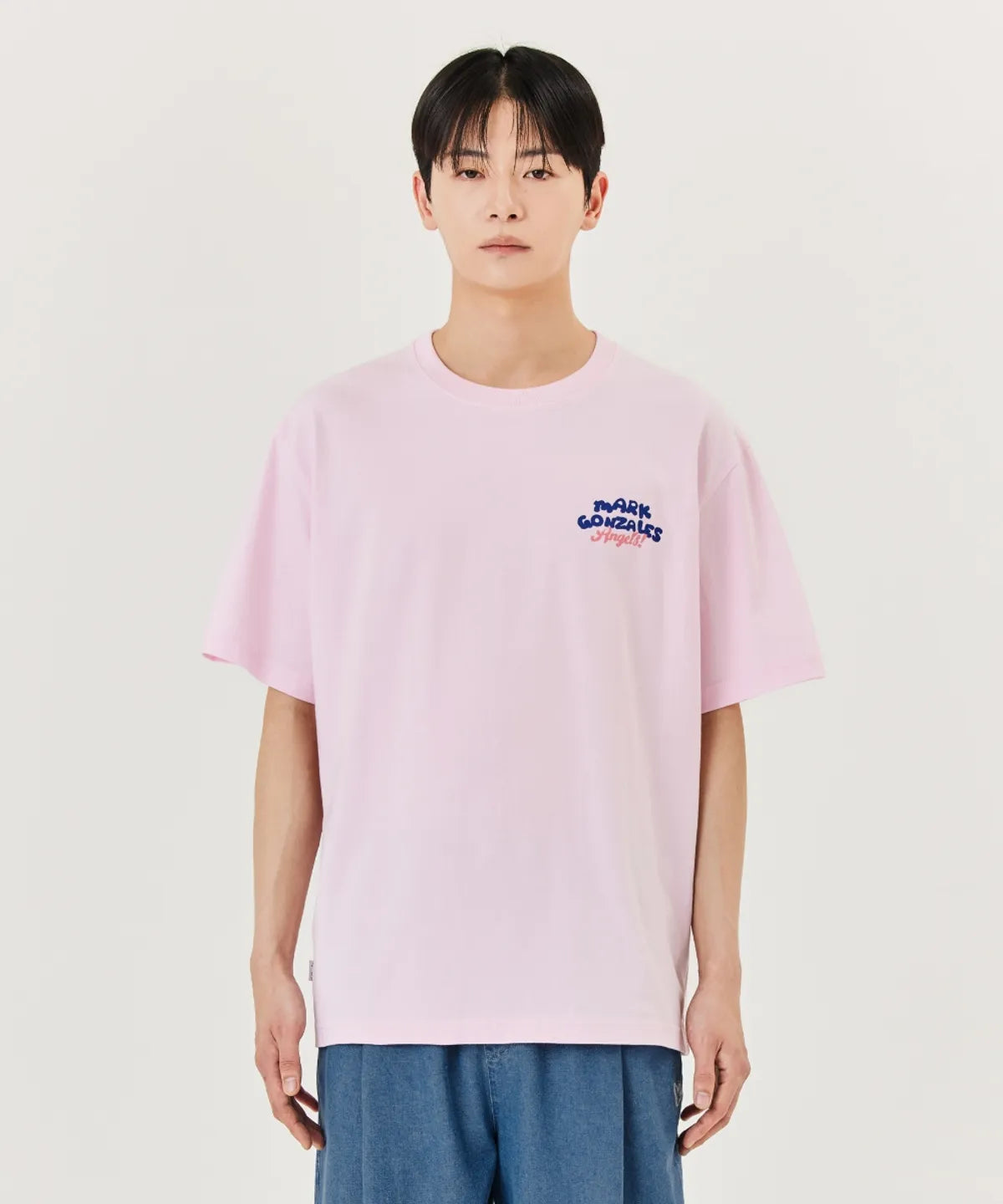 韓國 Mark Gonzales Fly Angel Graphic Short Sleeve T-Shirt【MG042】