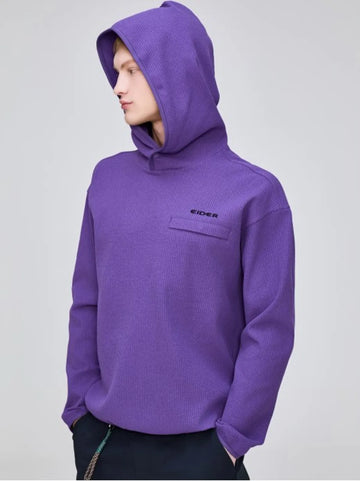 韓國 Eider CROIFFLE Men's Long Sleeve Hooded T-Shirt【ER130】