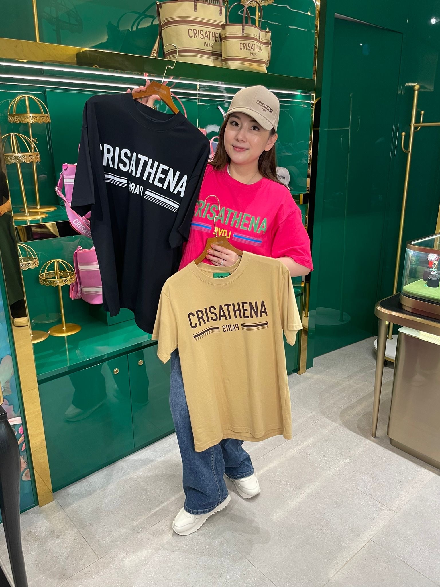 Crisathena Pairs T-shirt【SM275】