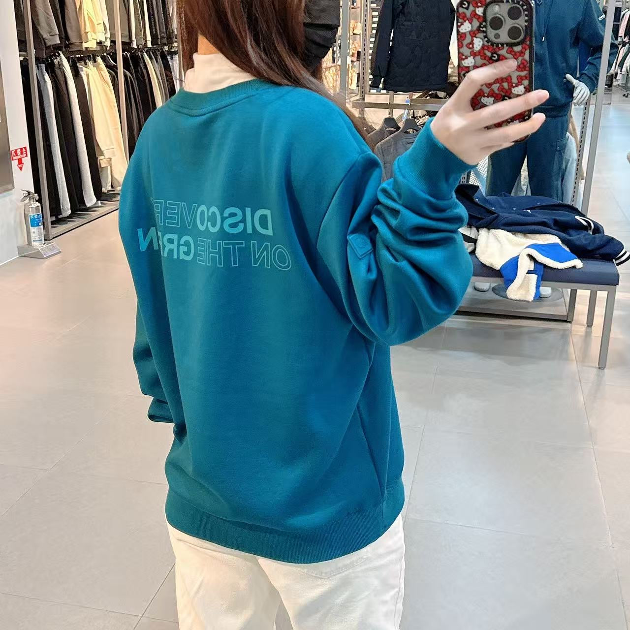 韓國 Discovery Common Vectoring Long Sleeve T-Shirt【DY165】