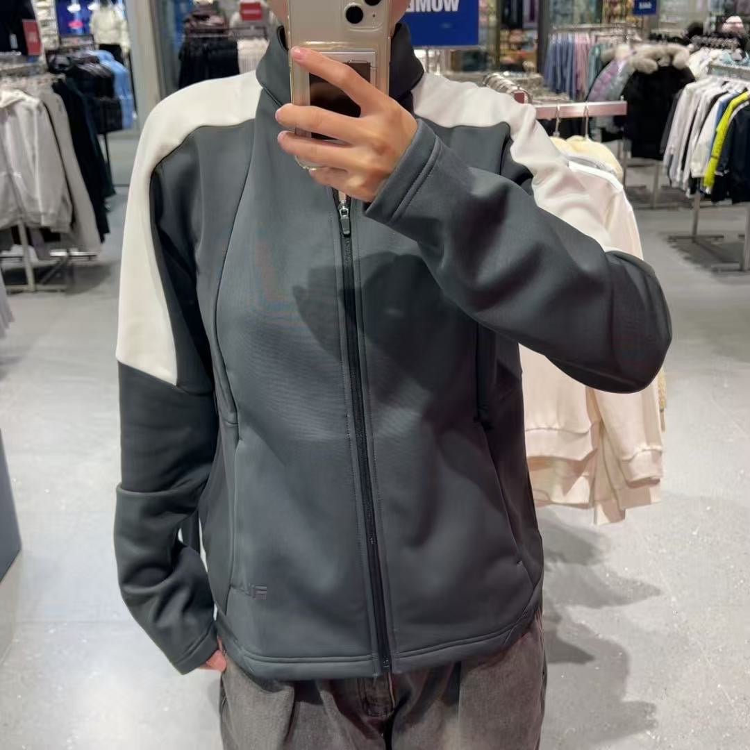 韓國 FILA Fleece Colorblock Training Jacket【FA044】