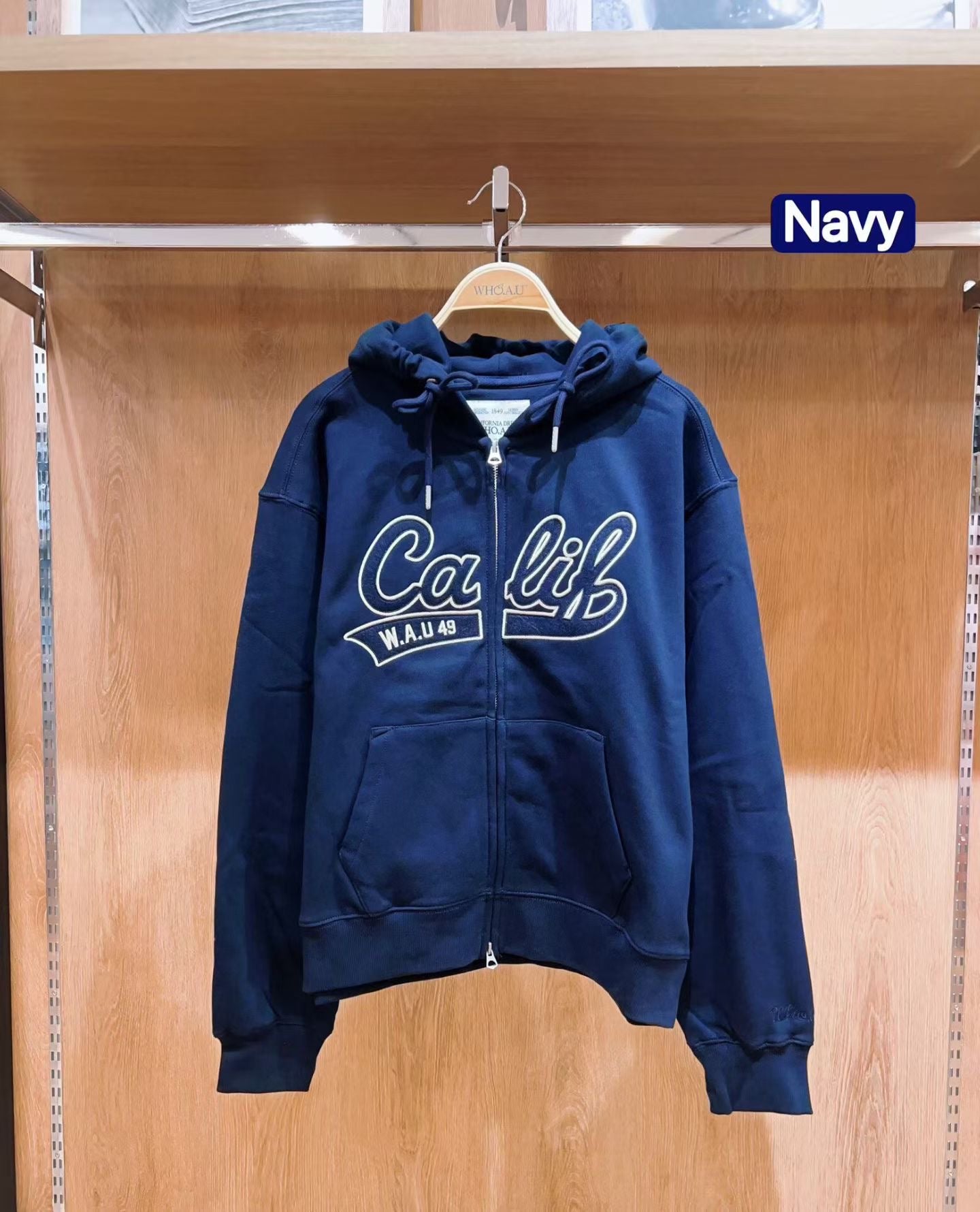 韓國 WhoAU Steve Hood Zip-up【WA190】