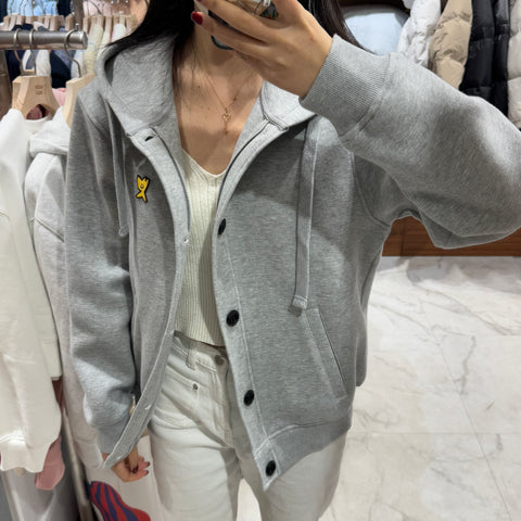 韓國 Wacky Willy Hooded Button Cardigan【WW035】 - STT Mall HK 靚太網購