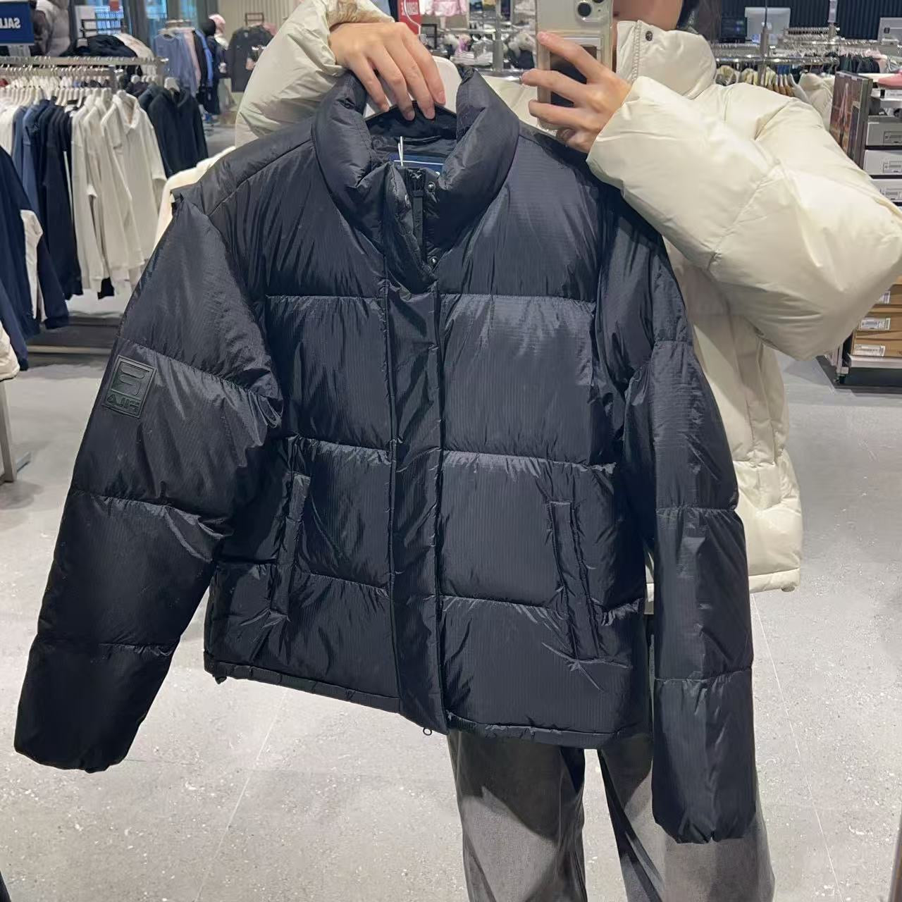 韓國 FILA Down Short Padded Jacket (鴨絨)【FA023】