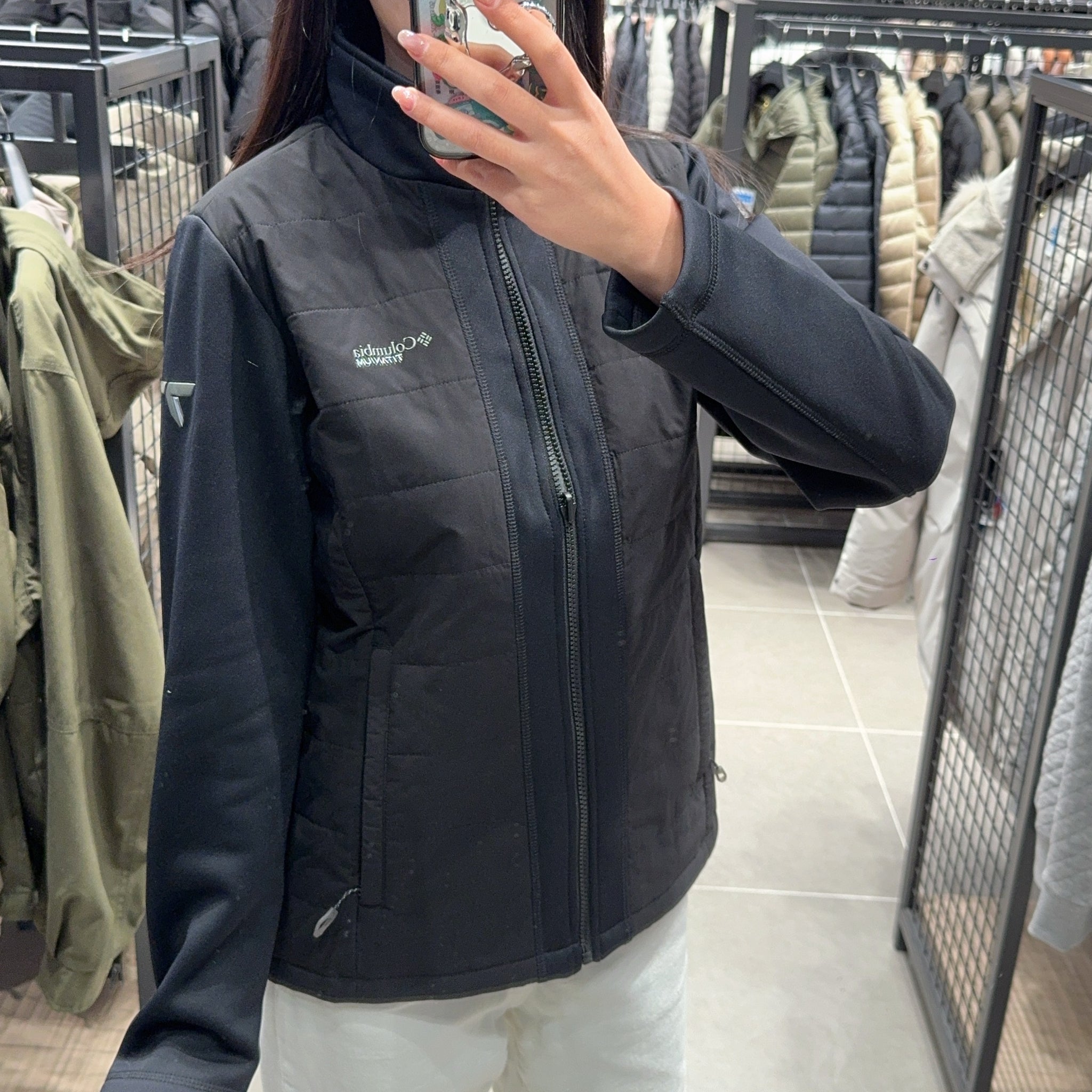 【現貨】韓國 Columbia Women's Stream to Slope Hybrid Insulation Padded Jacket【ST101】