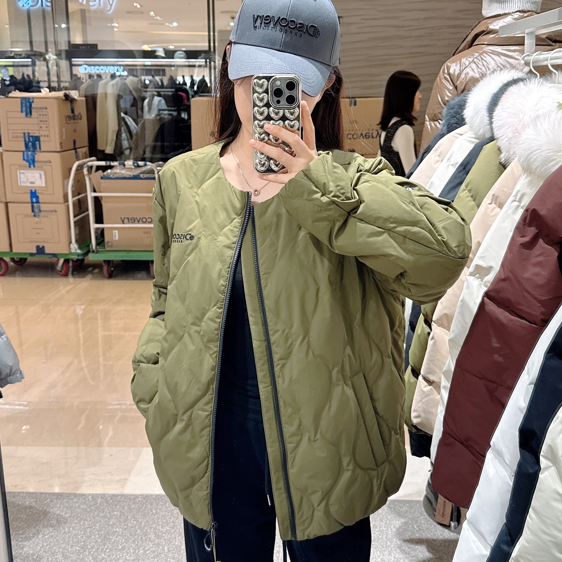 【現貨】韓國 Discovery PICTOR Goose Light Down Jacket【DY048】 - STT Mall HK 靚太網購