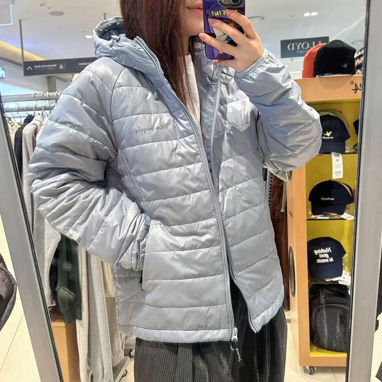 韓國 Mark Gonzales Sign Logo Lightweight Padded Mountain Jacket【MG185】