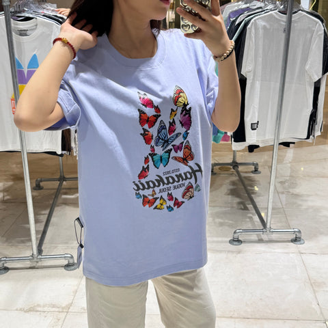韓國 HANAHAII 蝴蝶圖案 T-shirt【HA024】 - Image
