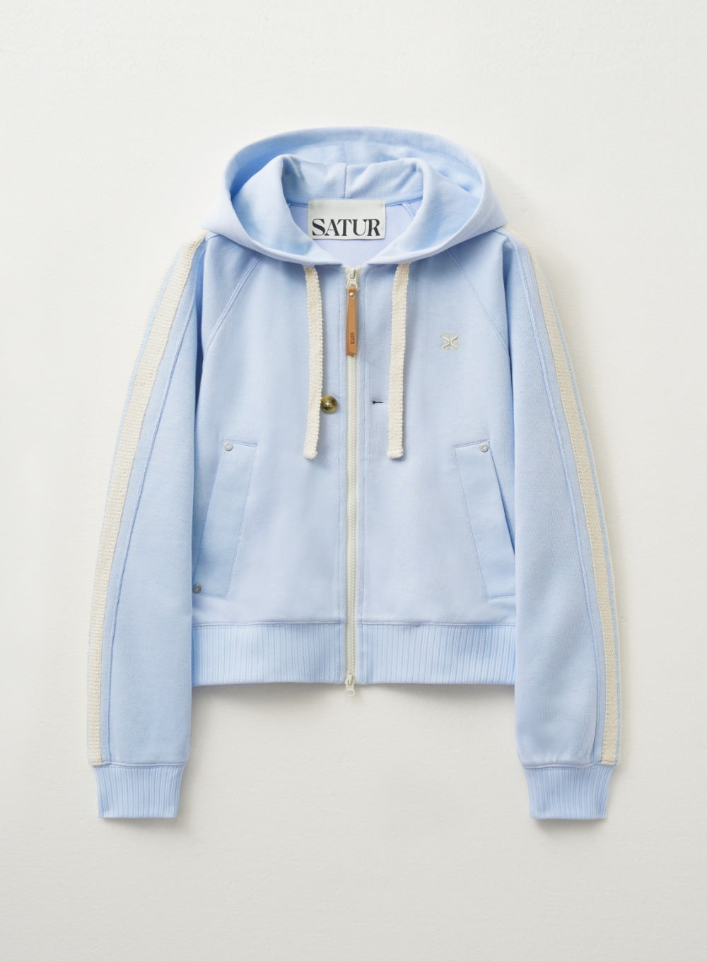 韓國 Satur Lawton Loose Fit Hood Zip-up【SR017】