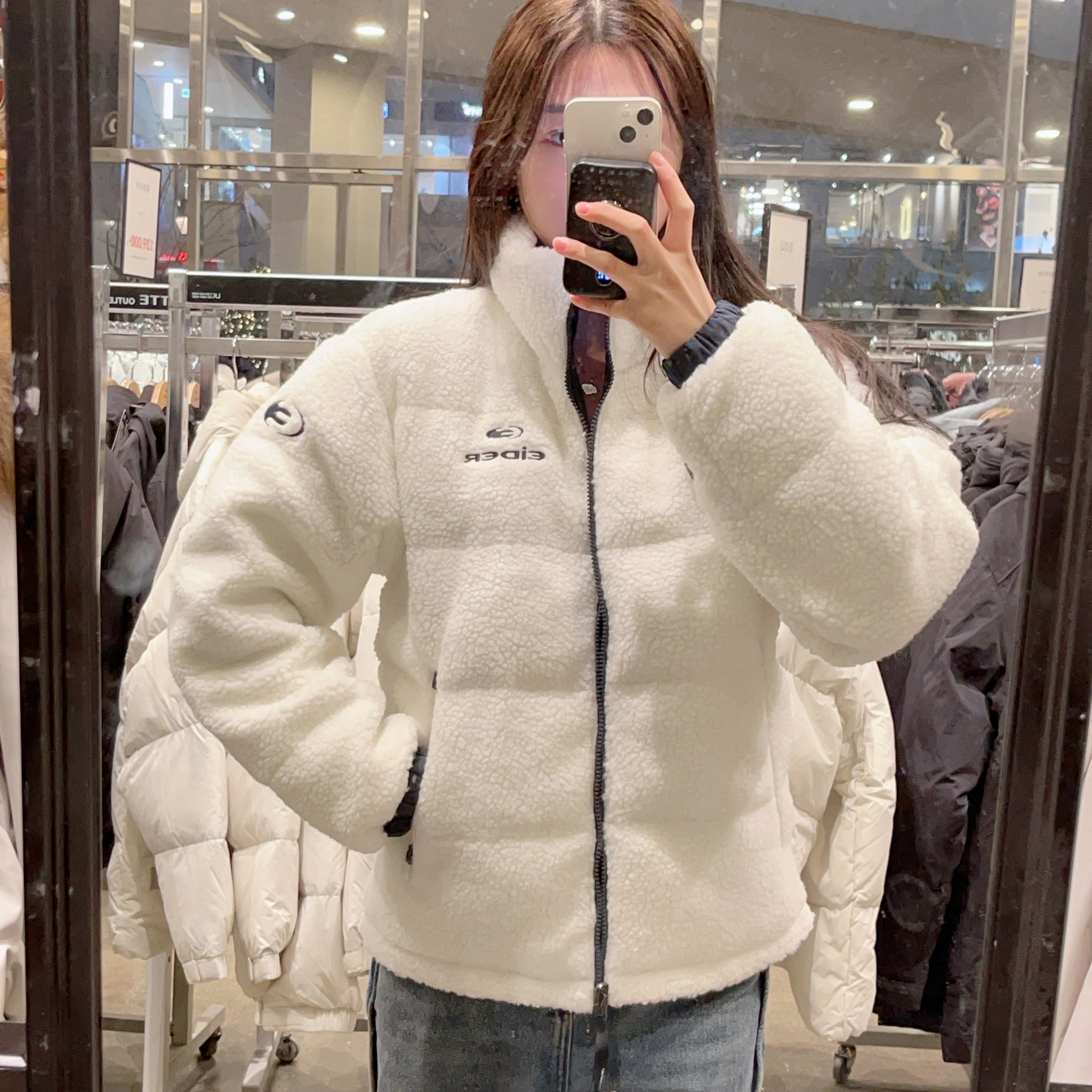 【現貨】韓國 Eider UNI Reversible Fleece Down Jacket【ER018】 - STT Mall HK 靚太網購