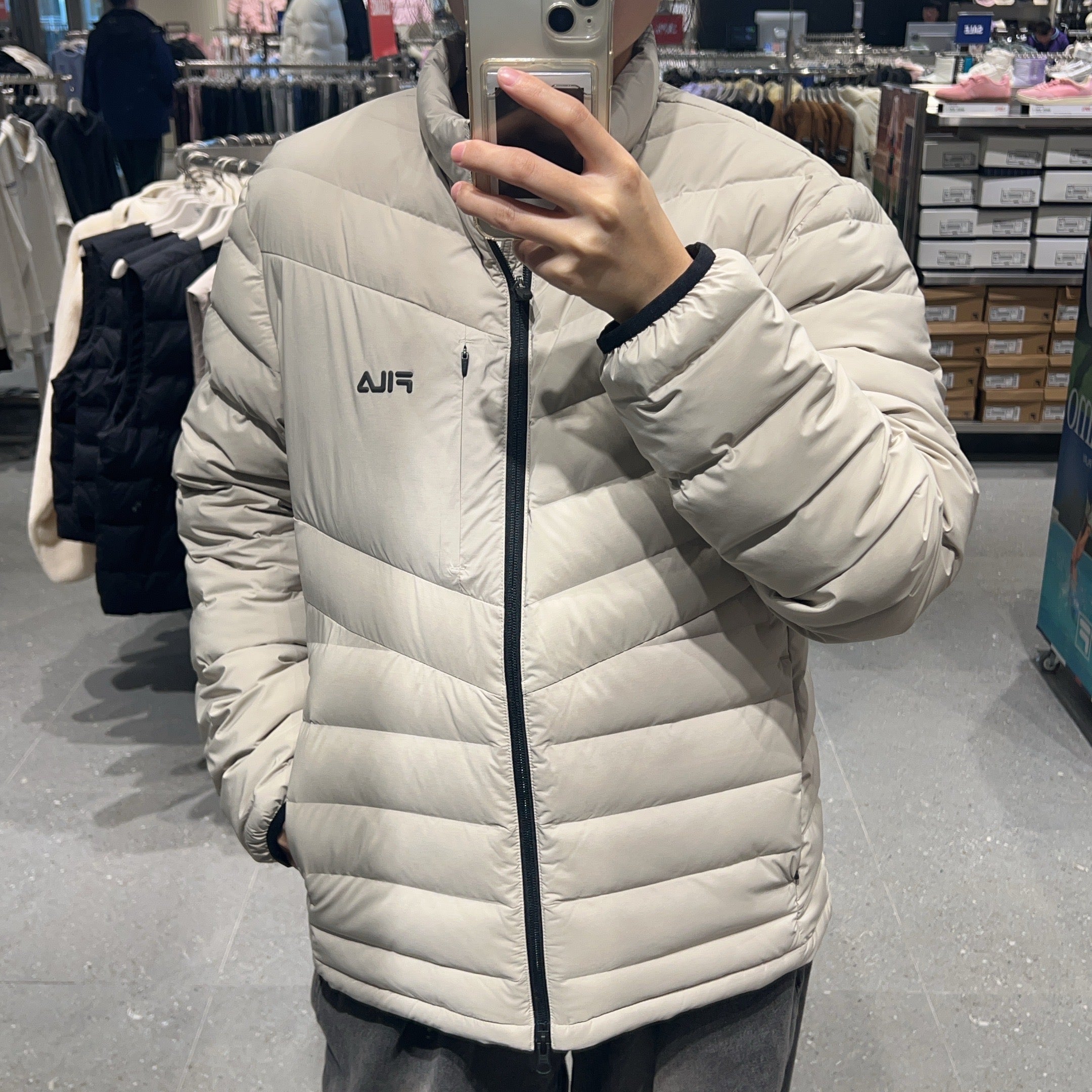 韓國 FILA Stretch Tube Lightweight Down (鴨絨)【FA016】