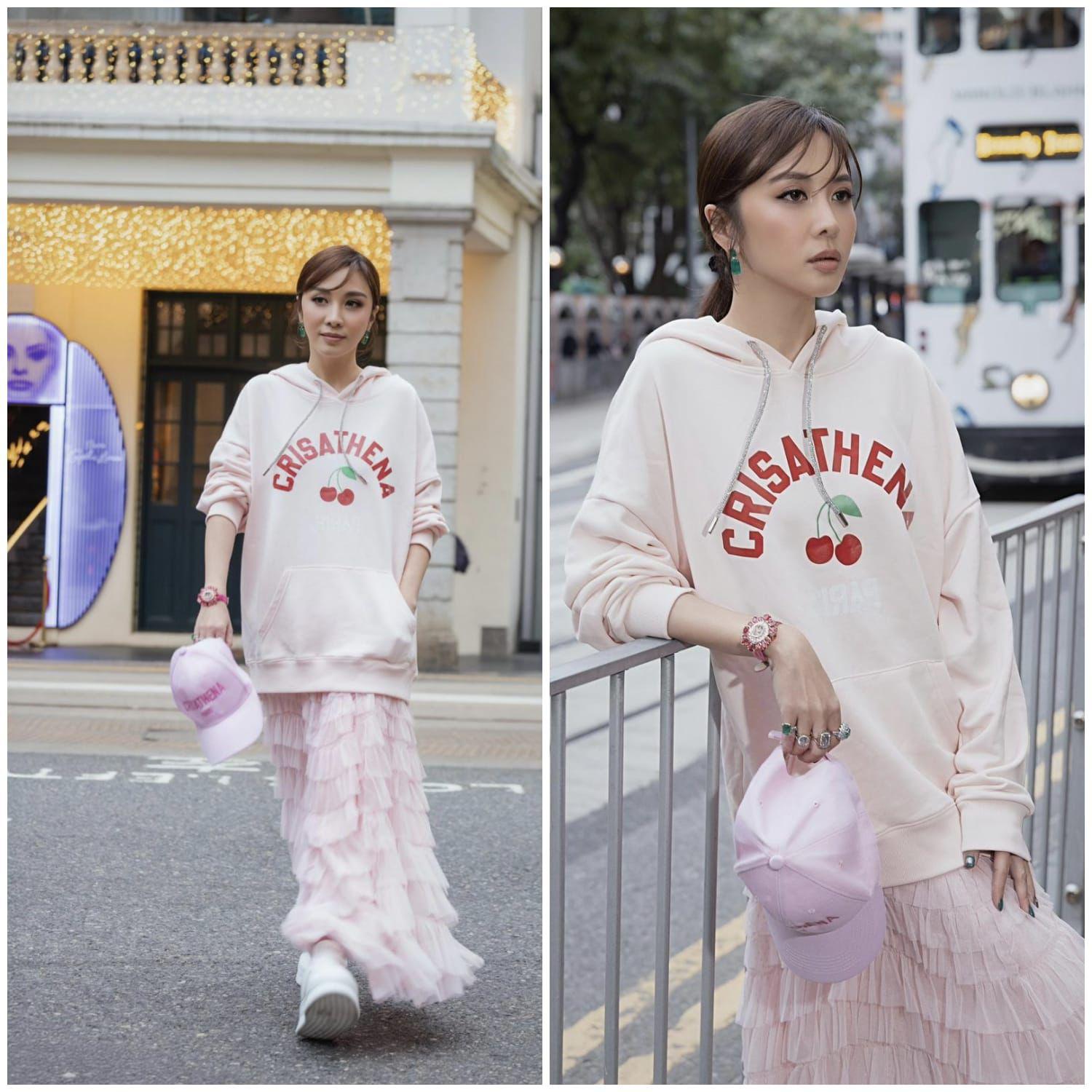 CrisathenaCherry Hoodie 【YS138】