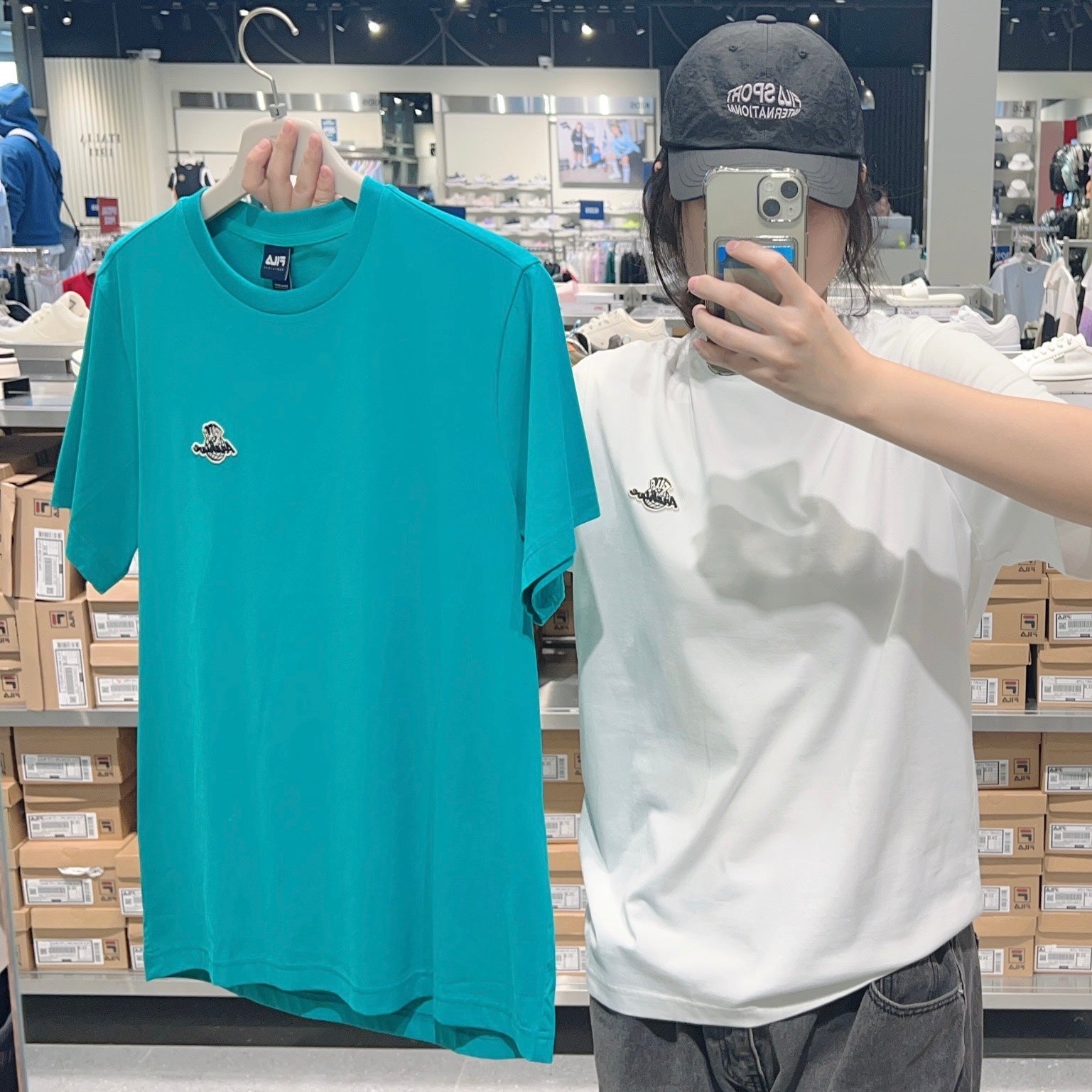 韓國 FILA Supima Small Wappen Short Sleeve T-shirt【FA295】