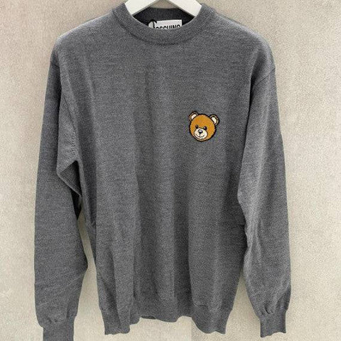 【現貨】Moschino 熊仔頭 Sweater (灰色)【MO035】 - Image