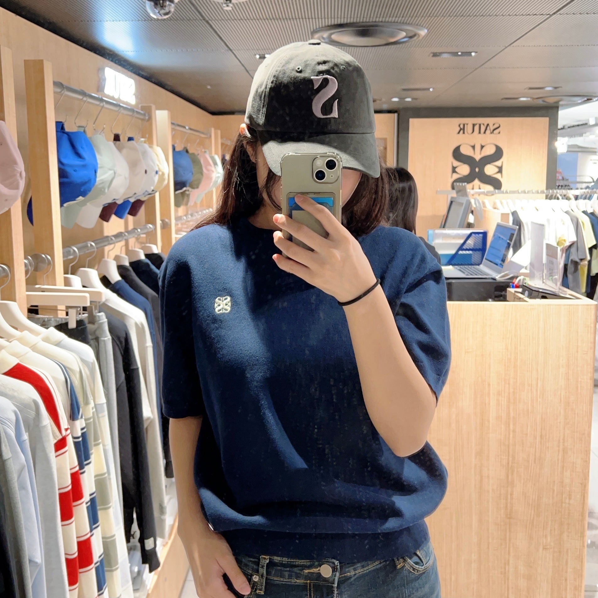 韓國 Satur Classic Crew Neck Half Knit【SR093】
