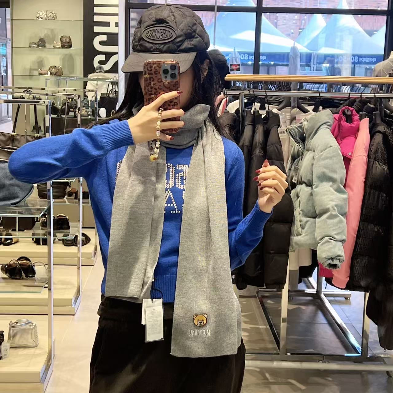 韓國 Moschino Scarves【MS024】