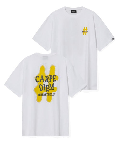 韓國 Beentrill Carpe Diem T-Shirt【BL025】