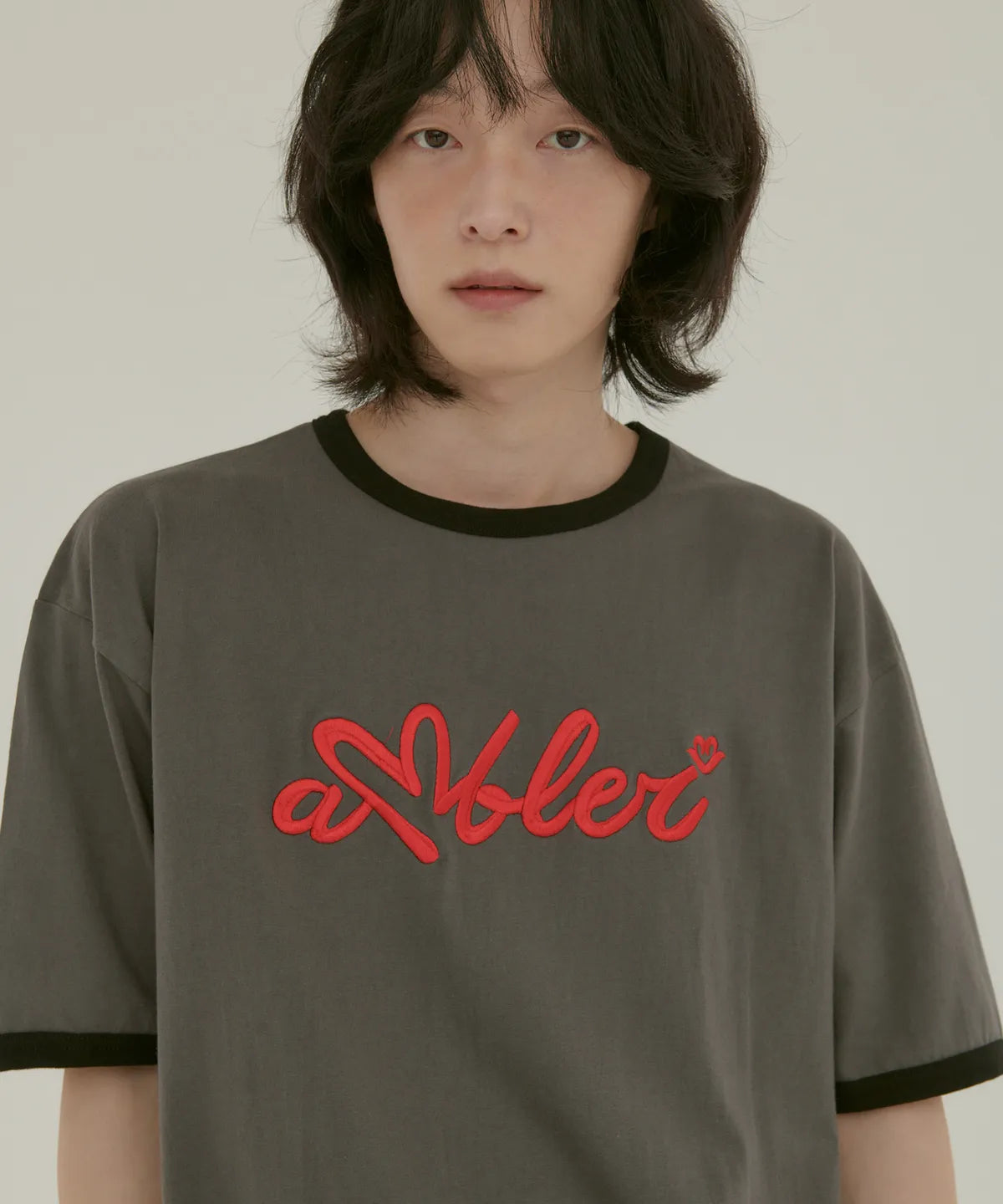 韓國 Ambler Sensitive Ringer Short Sleeve T-Shirt【AR091】