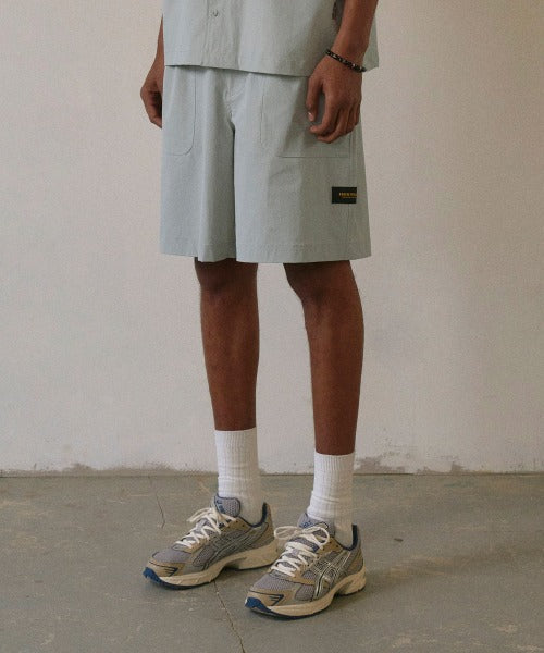 韓國 Beentrill Woven Tech Fatigue Shorts【BL081】