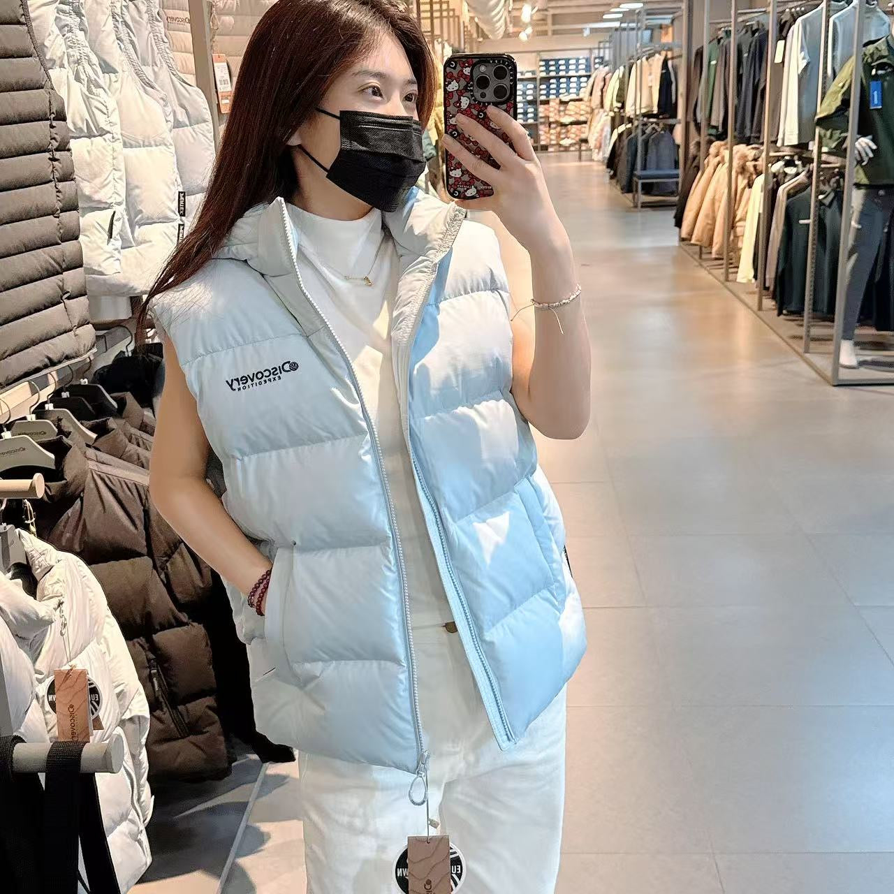 韓國 Discovery Glen Pertex Quantum Down Vest (鴨絨)【DY152】