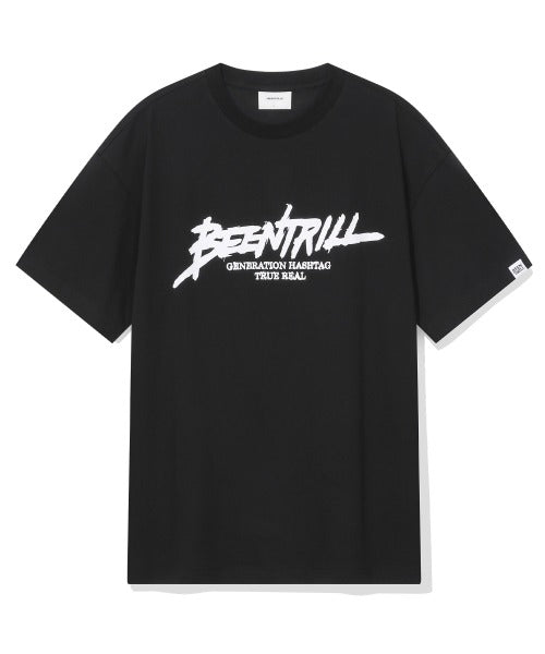 韓國 Beentrill True Real Script T-Shirt【BL018】