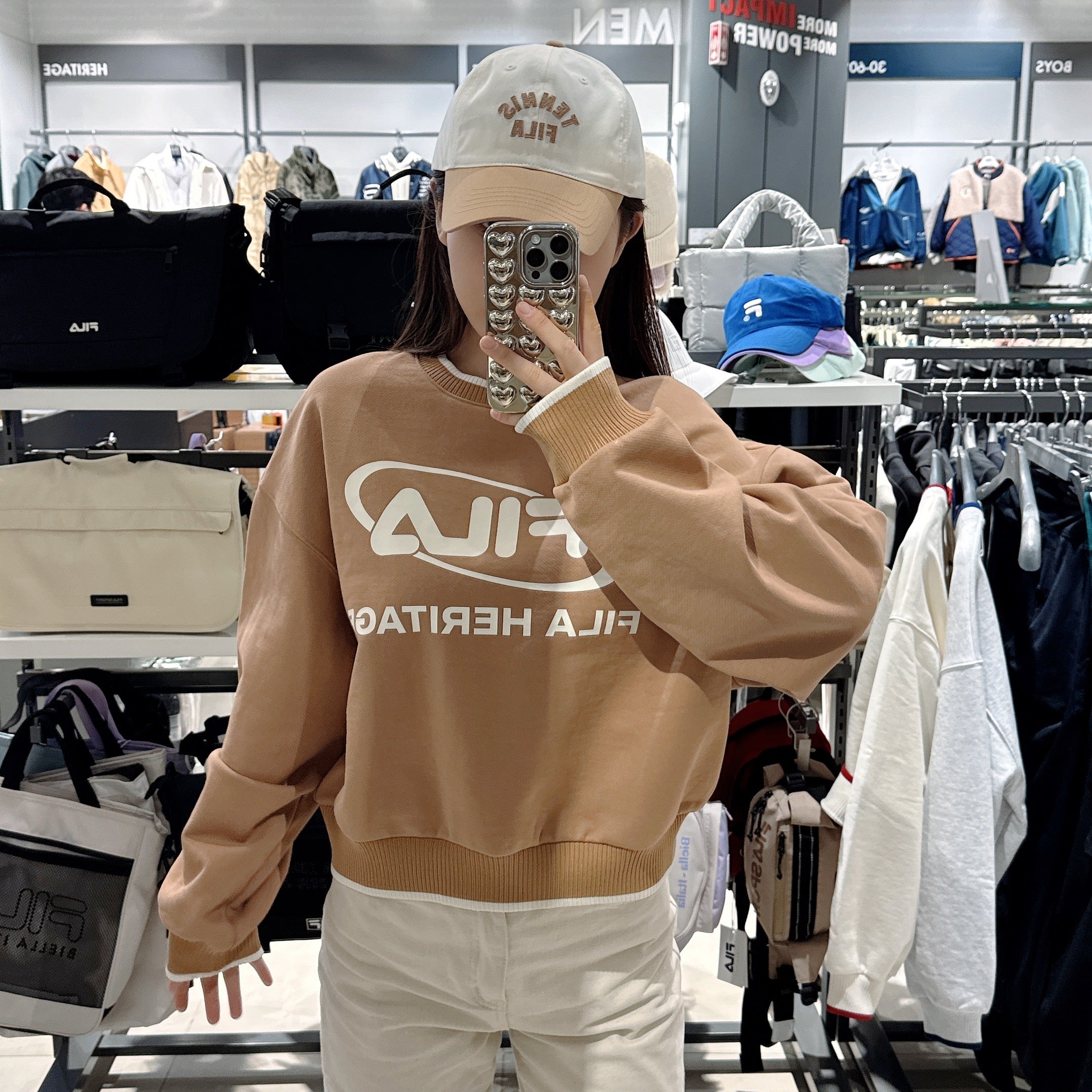 韓國 FILA Big Logo Cotton Blend【FA062】 - STT Mall HK 靚太網購