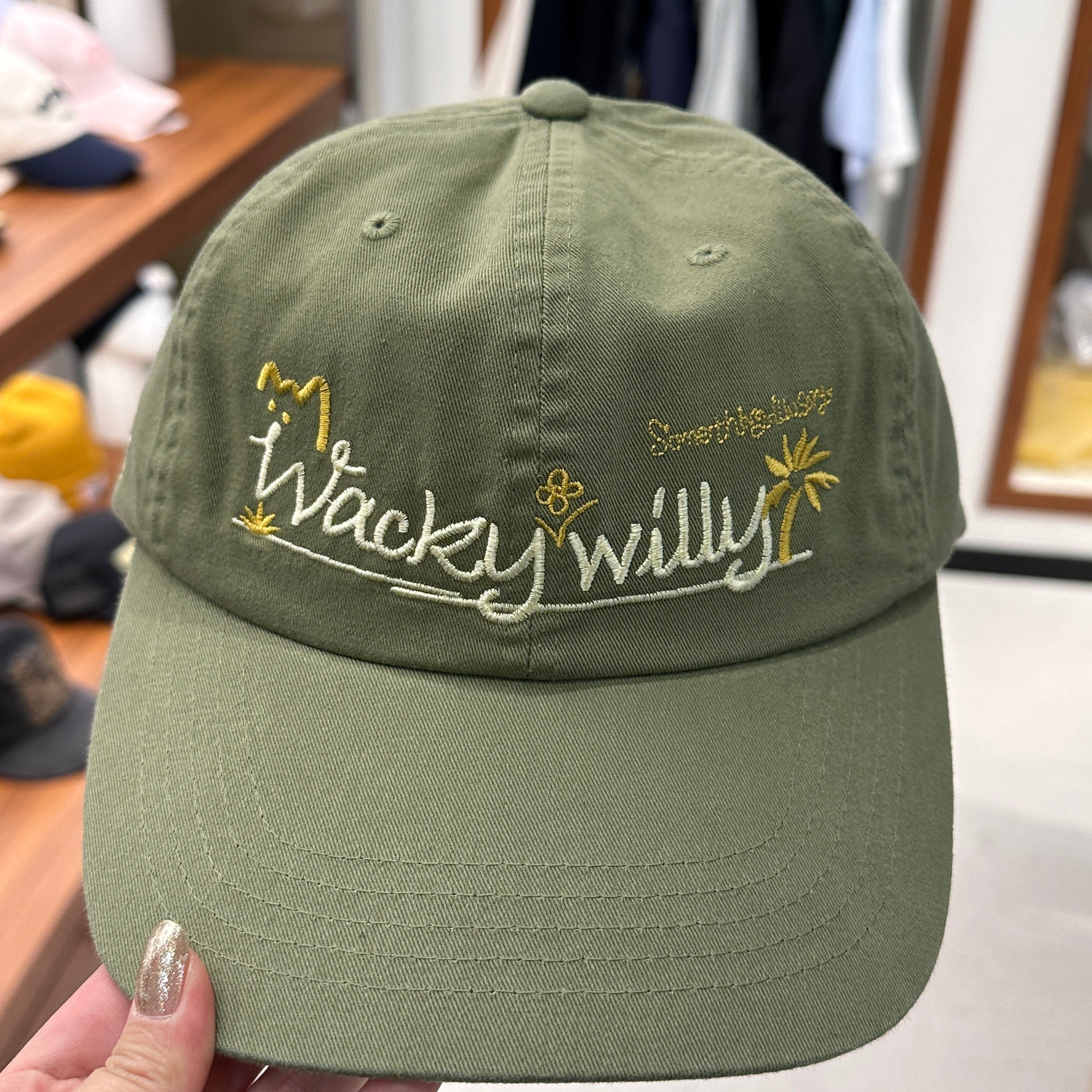 韓國 Wacky Willy Wakiwilli Palm Panel Cap 【WW089】