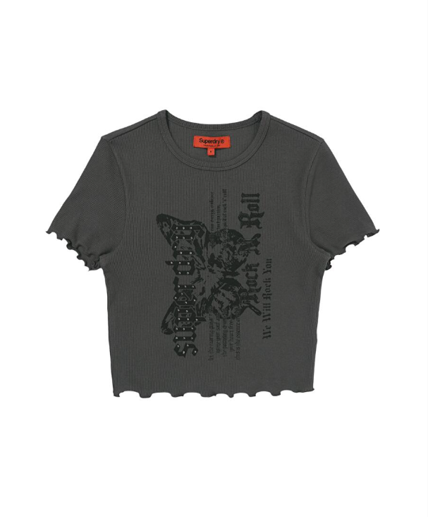 韓國 Superdry Butterfly Lip T-Shirt【SU039】