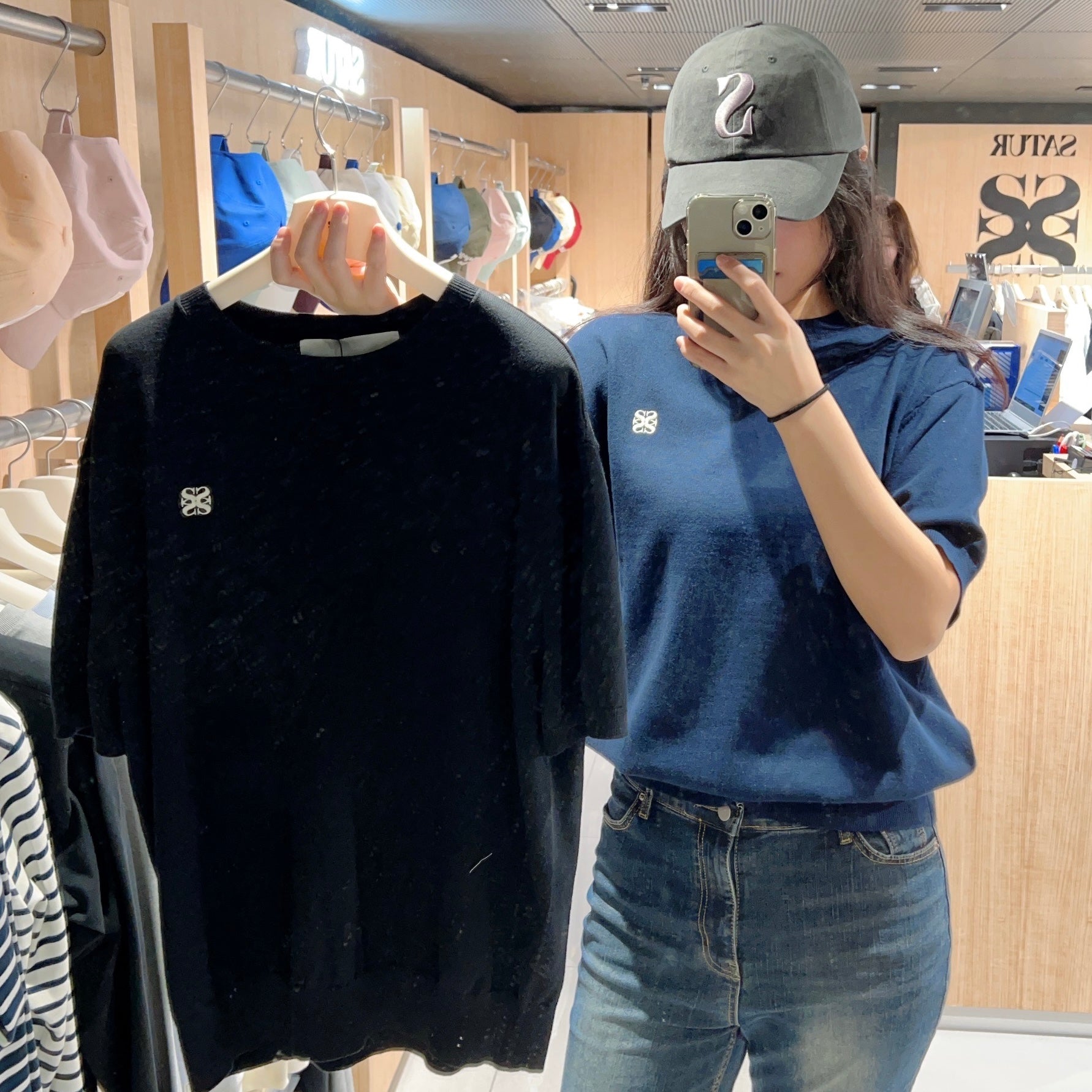 韓國 Satur Classic Crew Neck Half Knit【SR093】