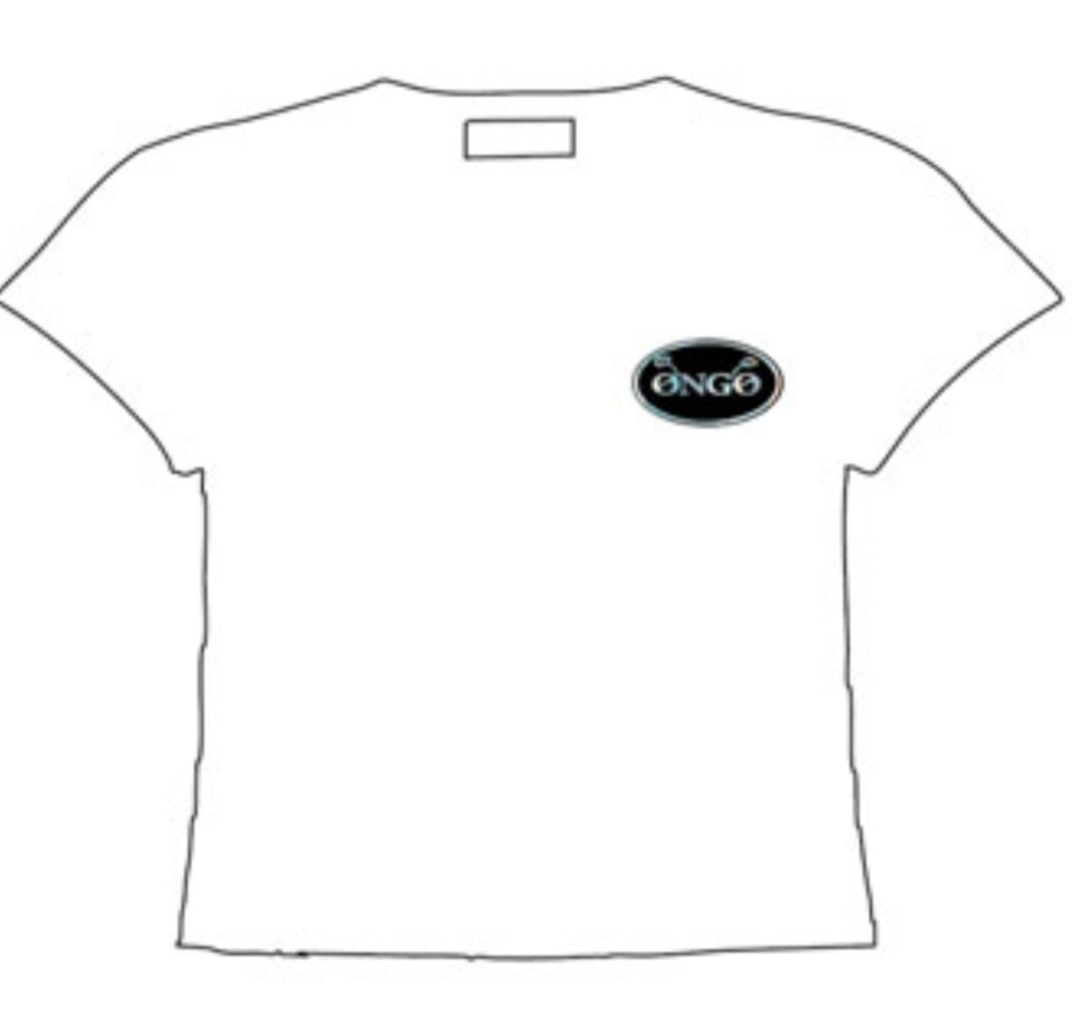 韓國 ONGO Wappen Crop Tee【ON020】